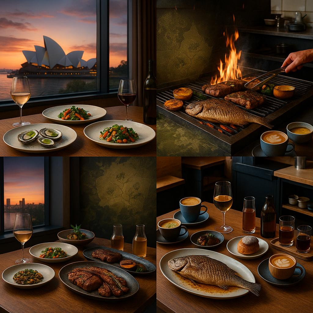 From Splurge to Casual: Mapping Australia’s Top Tables and Cozy Cafés