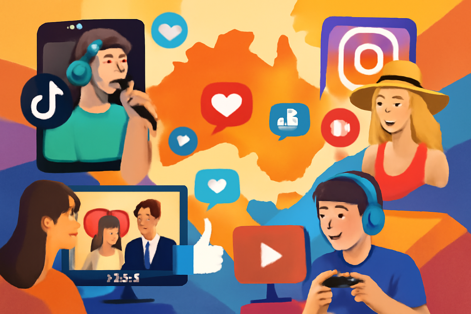 Social Media and Its Influence on Pop Culture Trends in Australia