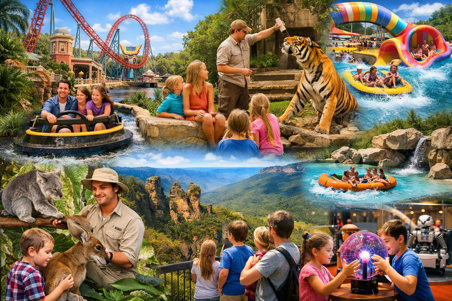 Family Entertainment in Australia: Top Theme Parks and Kids’ Activities