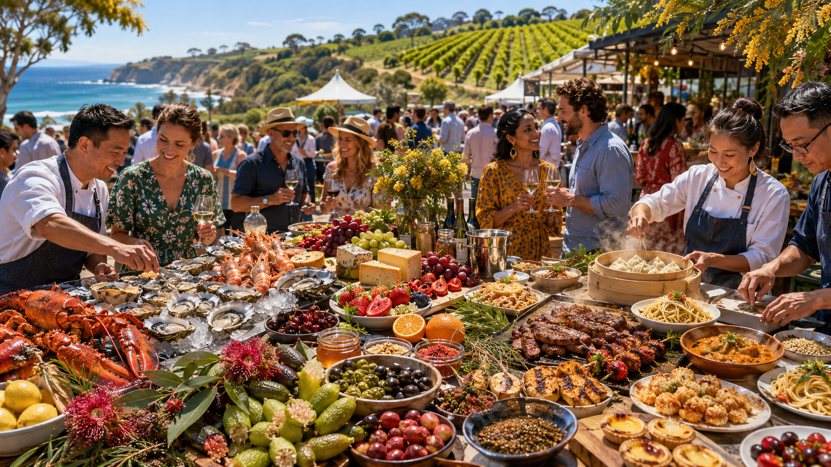 Celebrating Australia Through Its Food Festivals